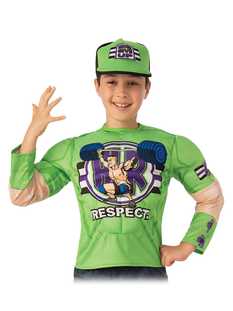 John Cena Costume Top And Hat Child