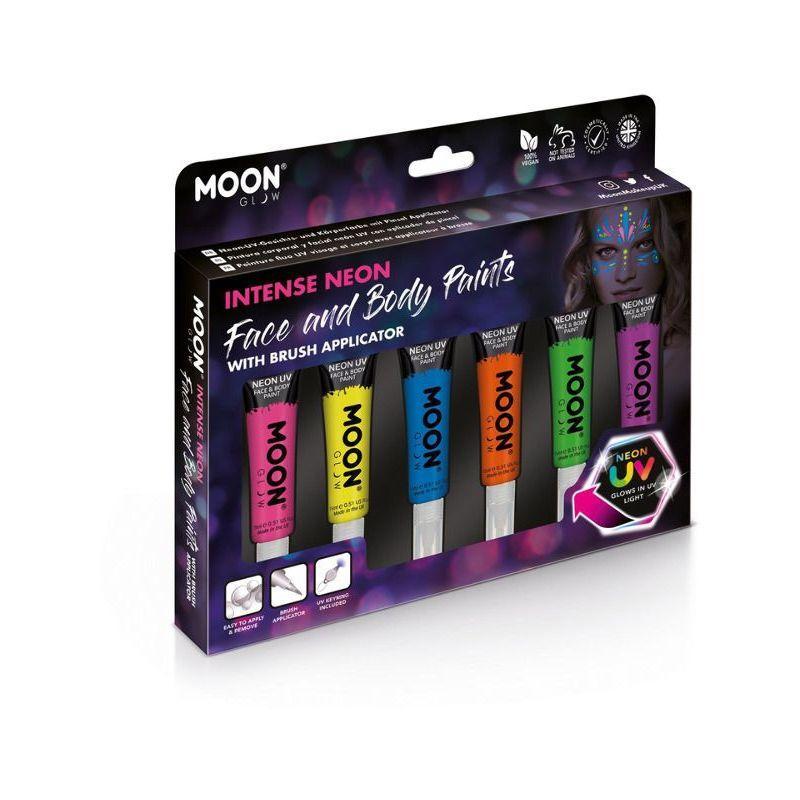 Moon Glow Intense Neon Uv Face Paint Assorted Unisex -1