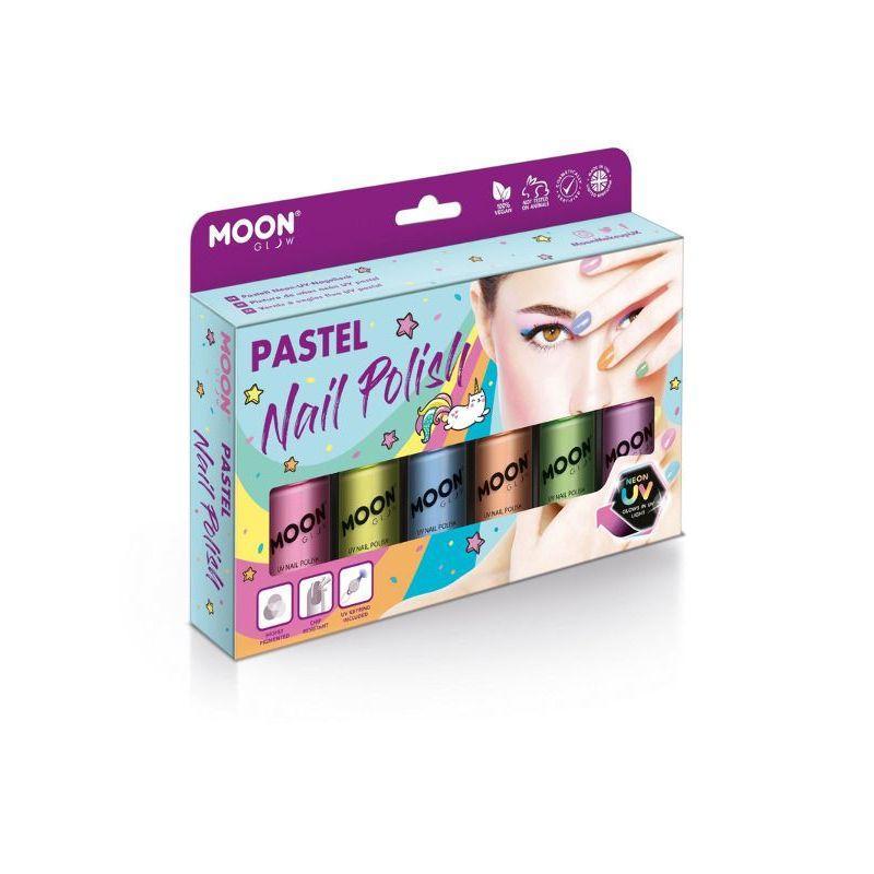 Moon Glow Pastel Neon Uv Nail Polish Assorted Unisex