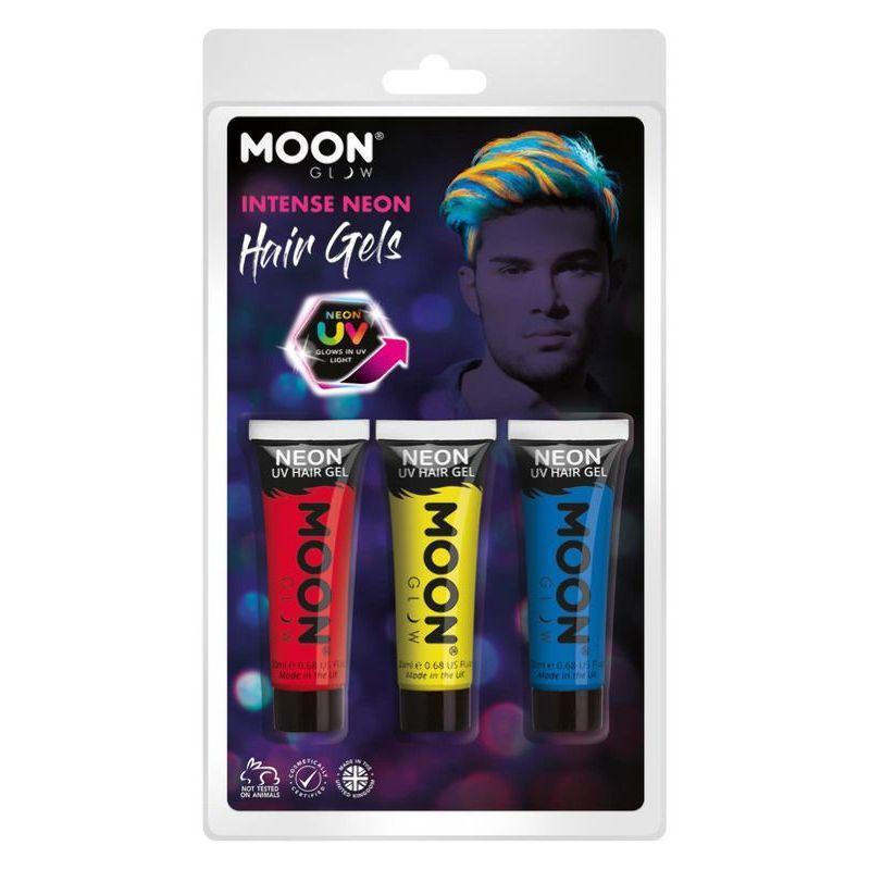 Moon Glow Intense Neon UV Hair Gel M36091 Costume Make Up