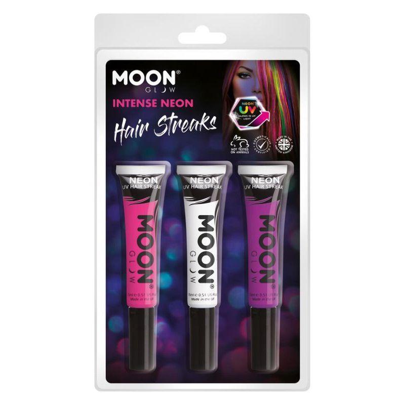 Moon Glow Intense Neon Uv Hair Streaks Unisex White