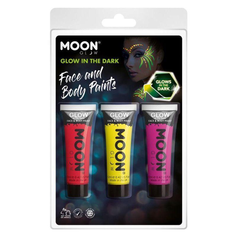 Moon Glow Glow In The Dark Face Paint Unisex -1