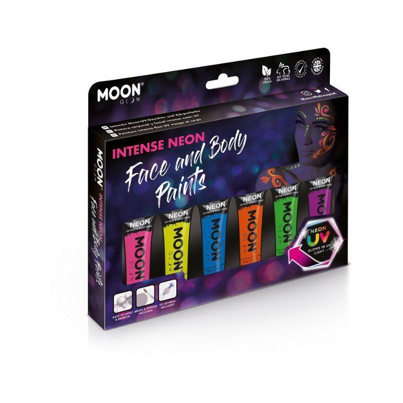 Moon Glow Intense Neon Uv Face Paint Assorted Unisex -1