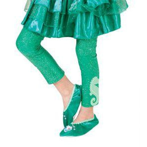 Ariel Footless Tights Girls Green -2