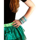 Ariel Fabric Cuff Girls Green -1