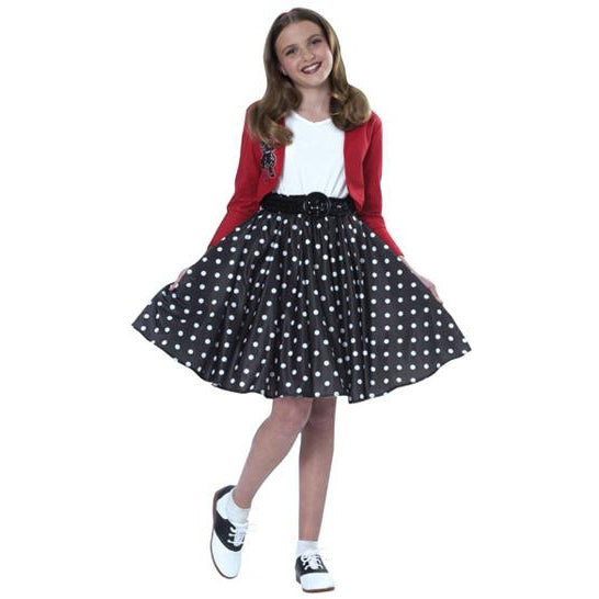 Polka Dot Rocker Child Girls Red -1