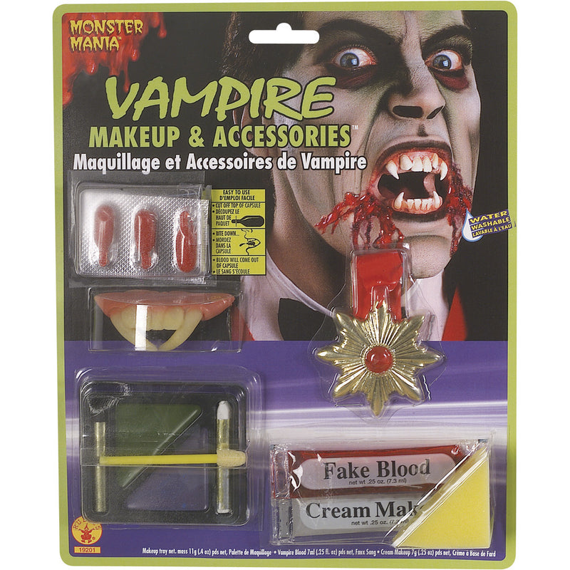 Vampire Make Up Kit Unisex Red -1
