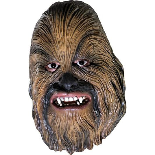 Chewbacca 3 4 Mask Adult Mens Brown -1