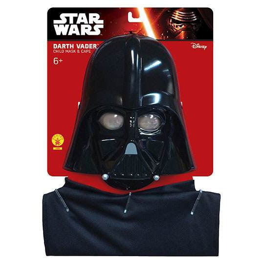 Darth Vader Cape And Mask Child Boys -1