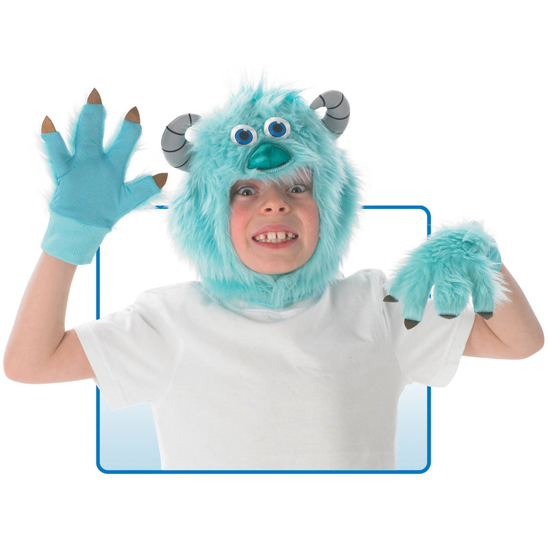 Sully Headpiece And Gloves Boys Blue -1