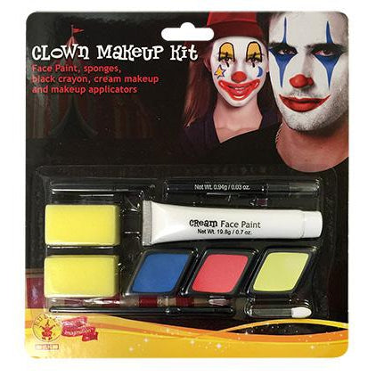 Clown Make Up Kit Unisex Blue -1