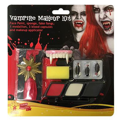 Vampire Male Make Up Kit Unisex Red -1