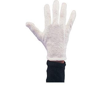 Gloves Mens White Cotton Unisex -1