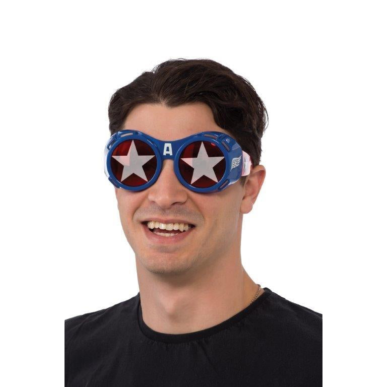 Captain America Goggles Mens Blue -1