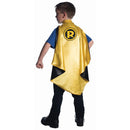 Robin Deluxe Cape Child Boys Yellow -1