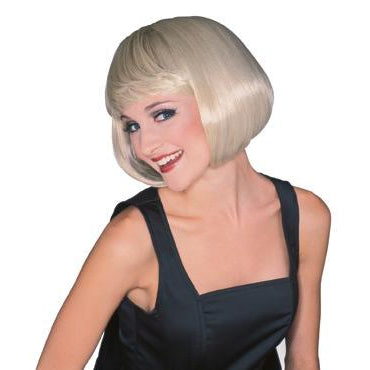 Supermodel Blonde Wig Adult Womens -1