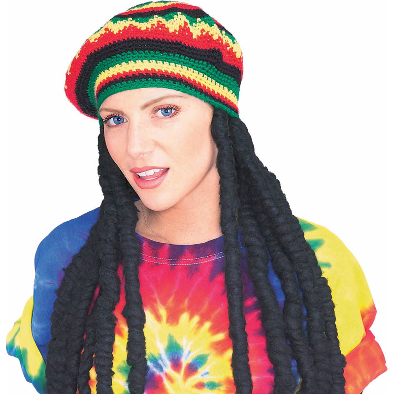 Rasta Wig With Cap Unisex -1