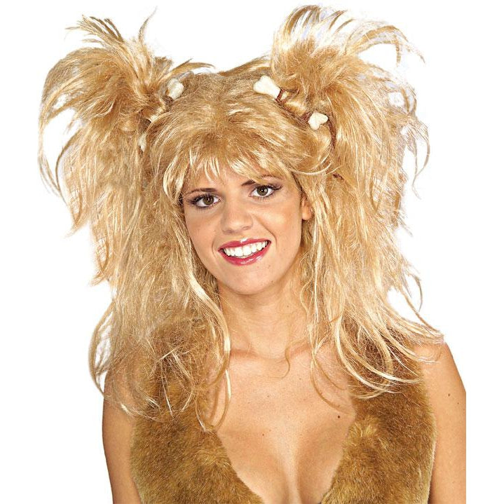 Cavewoman Blonde Wig Adult Womens -1