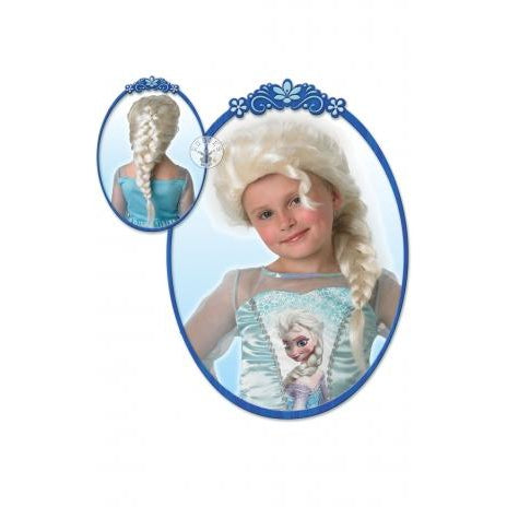 Elsa Frozen Wig Child Girls Blonde -1