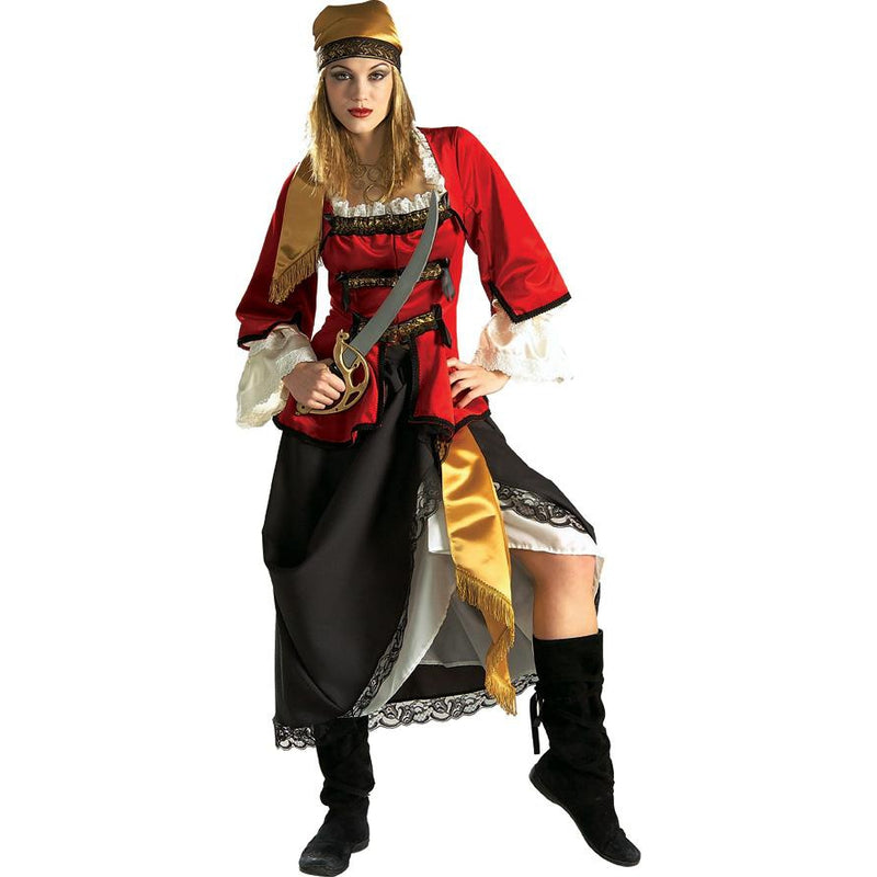 Pirate Queen Collector's Edition Womens Red -1