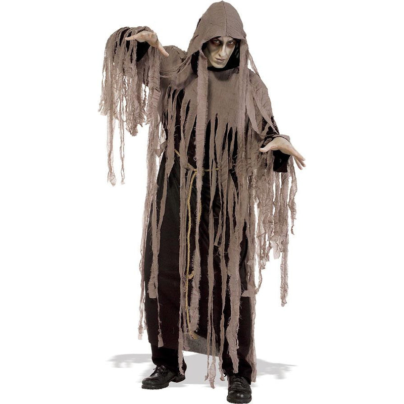 Zombie Nightmare Costume Mens Brown -1