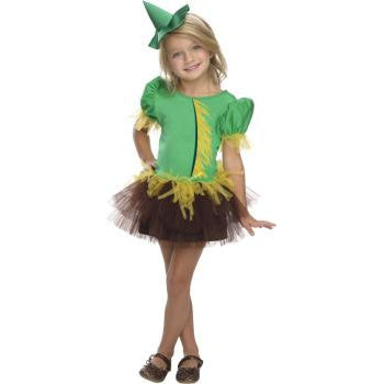 Scarecrow Tutu Costume Girls Green -1
