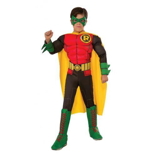 Robin Deluxe Costume Boys Red -1