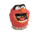 Animal Overhead Latex Mask Unisex Red -1