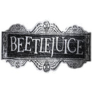 Beetlejuice Sign Unisex Grey -1