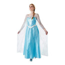 Elsa Deluxe Adult Costume Womens Blue -1