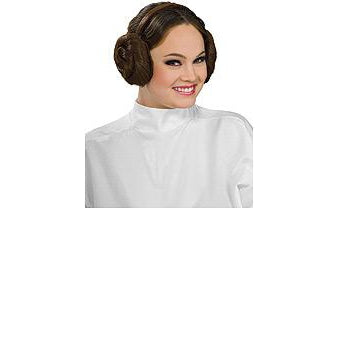Princess Leia Headband Womens Brown -1