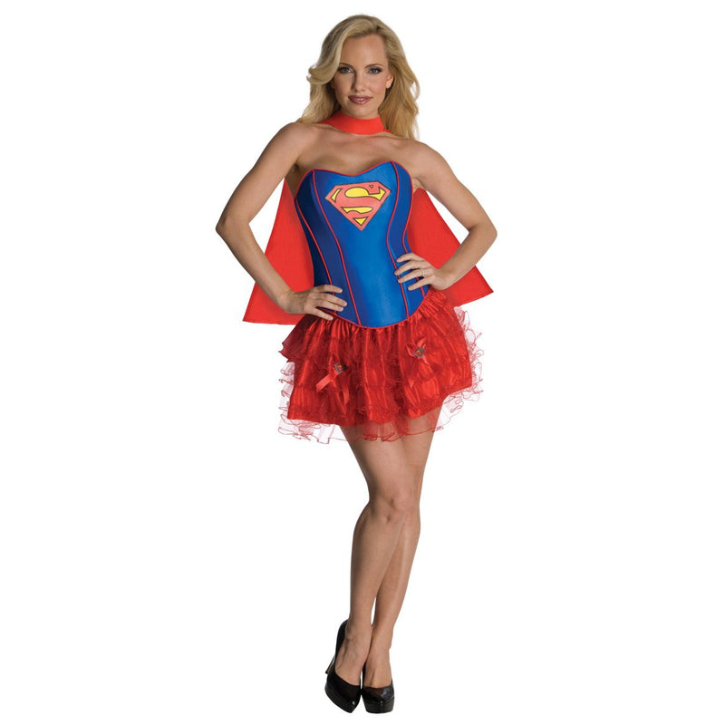 Supergirl Secret Wishes Costume Womens Blue -1