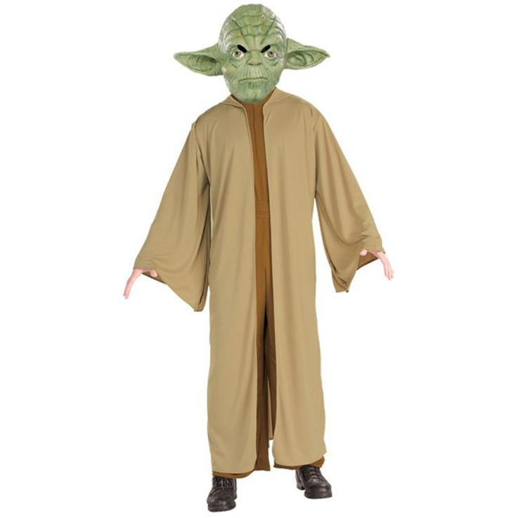 Yoda Child Costume Boys Brown -1