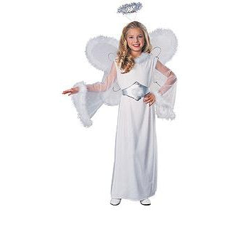 Snow Angel Costume Girls White -1