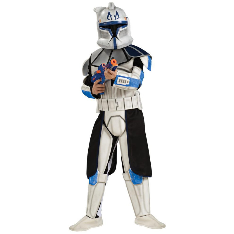 Clone Trooper Captain Rex Child Deluxe Boys White -1