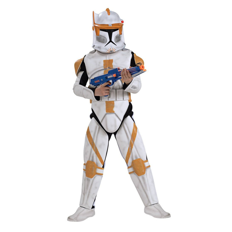 Clone Trooper Commander Cody Deluxe Child Boys White -1