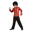 Michael Jackson Red Military Jacket Boys -1