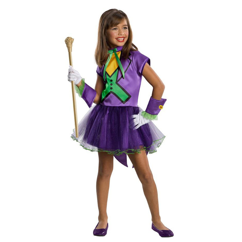 Joker Tutu Costume Girls Purple -1