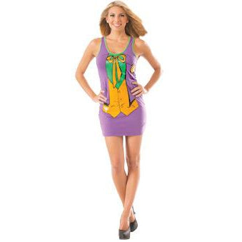 Joker Tank Dress Womens Purple -1