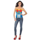 Wonder Woman Corset Womens Blue -1