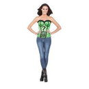 Riddler Corset Womens Green -1