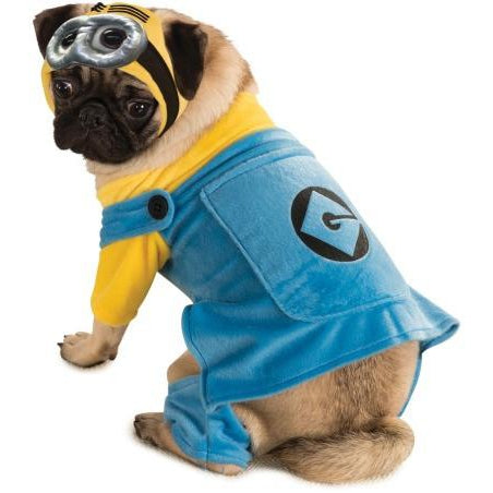 Minion Pet Costume Unisex Yellow -1