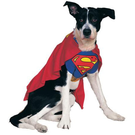 Superman Classic Pet Costume Unisex Red -1