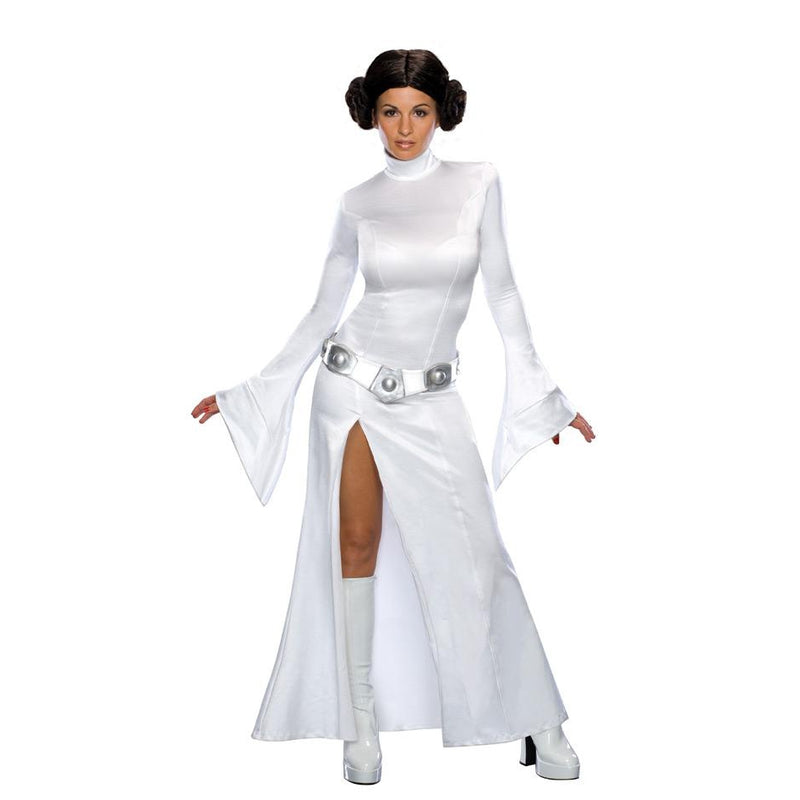 Princess Leia Costume Womens White -1