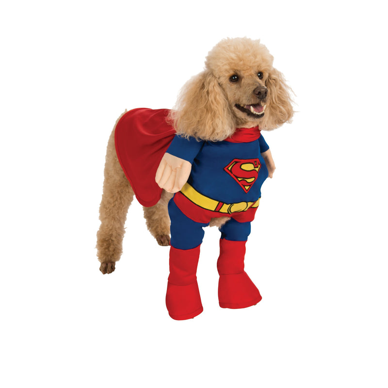 Superman Pet Costume Unisex Red -1