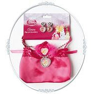 Sleeping Beauty Bag And Jewellery Set Girls Pink -1